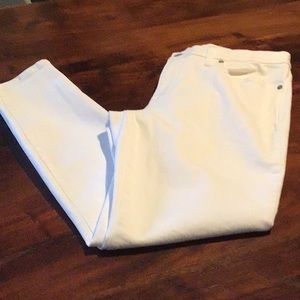 White skinny Madewell jeans. Sz32